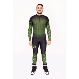 Лыжный костюм "Round mesh" (Мужской) Зеленый